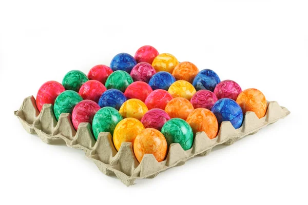 Kleurrijke eieren — Stockfoto
