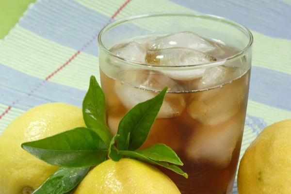 Lemon ice tea_19 — Stock fotografie