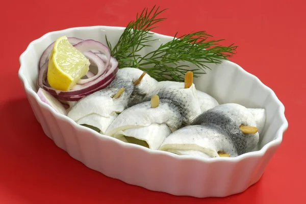 Rolled herring — Stock Photo, Image