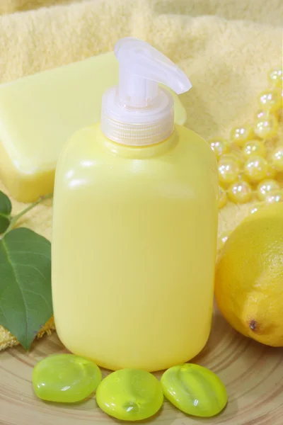 Lemon soap — Stock Photo, Image