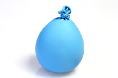 Blue kneating ballon clipart