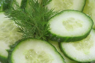 Cucumber salad clipart