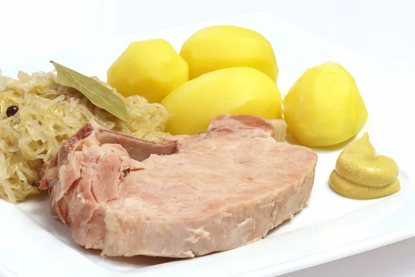 Carne de jamón — Foto de Stock