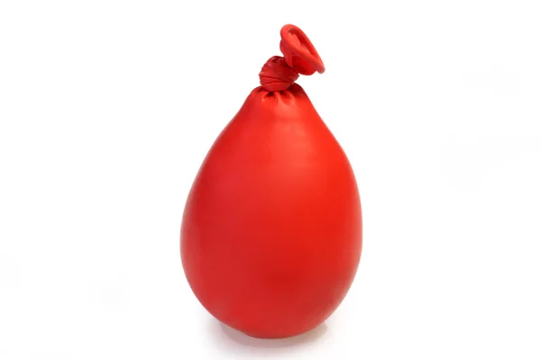 红色 kneating ballon — 图库照片
