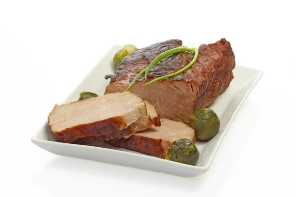 Carne suina arrosto — Foto Stock