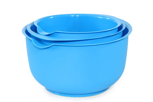 Blue bowls — Stock Photo, Image