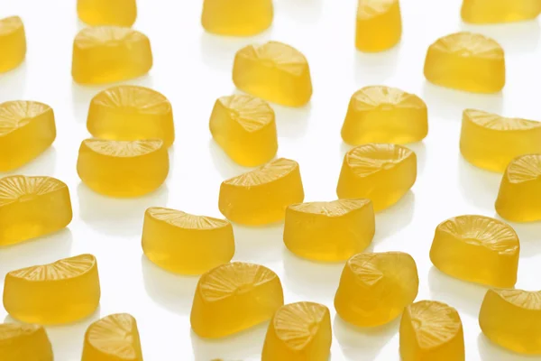 Lemon wine gums — Stock Photo, Image