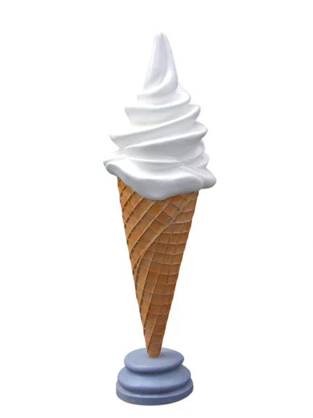 だまされやすい人のアイスクリーム — ストック写真