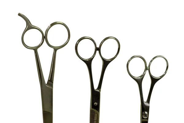 Three scissors — Stock Photo, Image