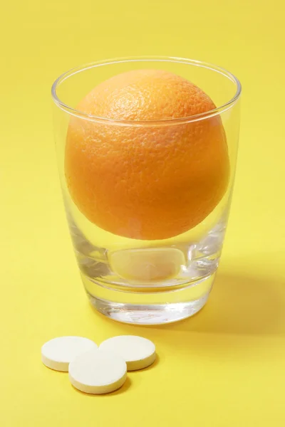 유리 오렌지 — 스톡 사진