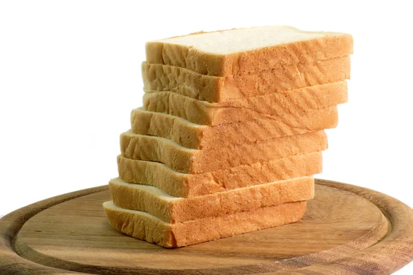 Hög med rostat bröd — Stockfoto