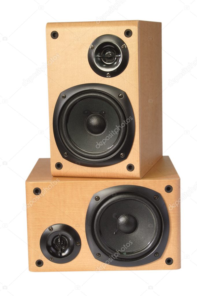 Wooden speaker box