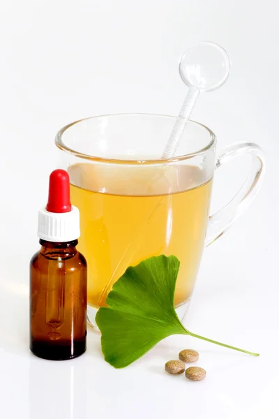 stock image Brown medicine bottle