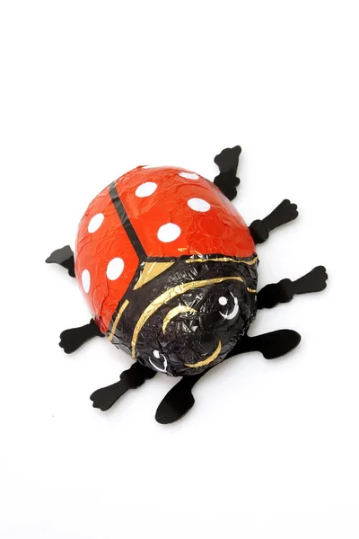 Chocolate lady bug — Stock Photo, Image
