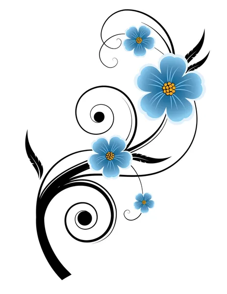 Летний цветок — стоковый вектор