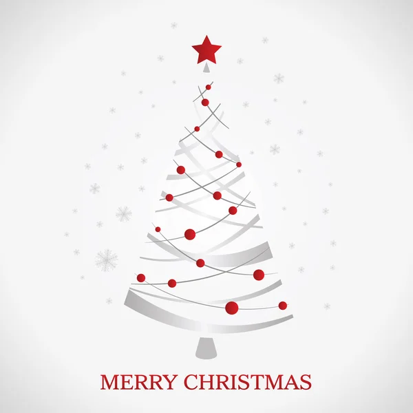 Красива ілюстрація різдвяної ялинки Ліцензійні Стокові Вектори