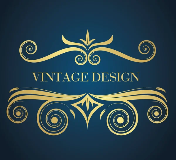 Design vintage — Image vectorielle