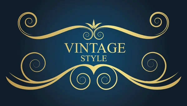 Vintage design — Stock Vector
