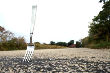 Fork in the Road clipart