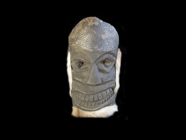 Tiki maske siyah