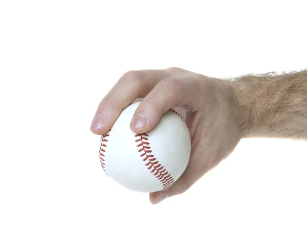 2-naad fastball greep — Stockfoto