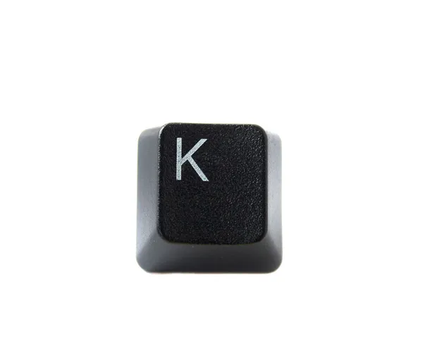 Carta de teclado K — Fotografia de Stock
