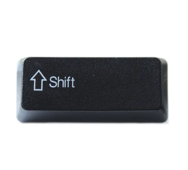 Klawisz shift na klawiaturze — Zdjęcie stockowe