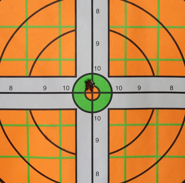 stock image Bullseye Bullet Hole