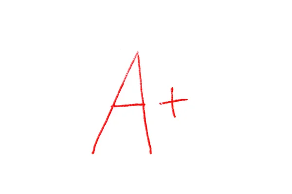 A + Grade — стоковое фото