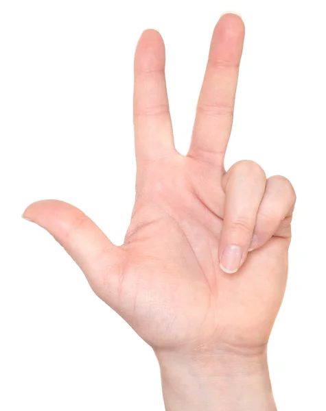 ASL Número 3 — Foto de Stock