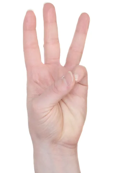 ASL Número 6 — Foto de Stock