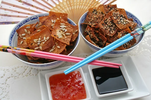 Asiatiska snack — Stockfoto