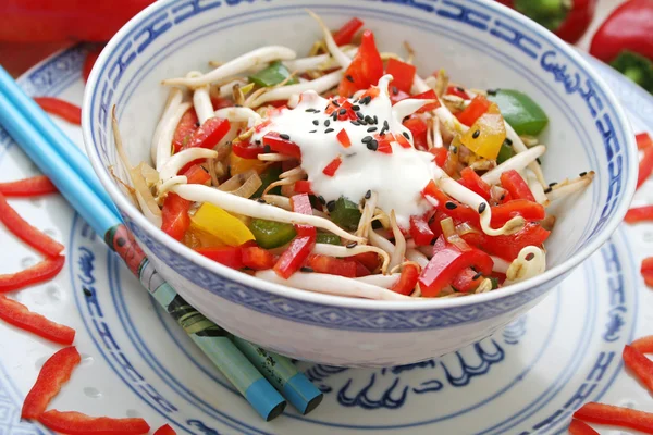 Asian salad — Stock Photo, Image