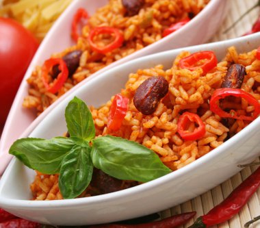 Mexican rice clipart