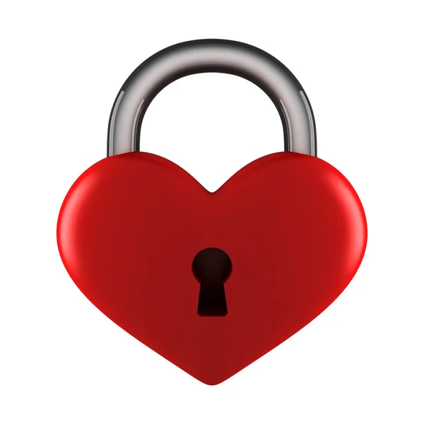 Heart lock — Stock Photo, Image