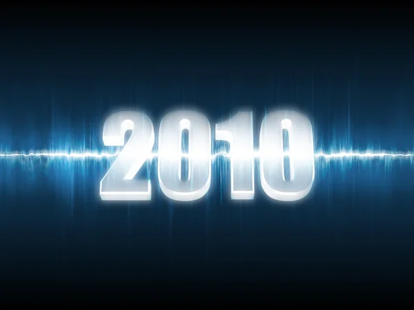 Waveform new year background — Stok fotoğraf