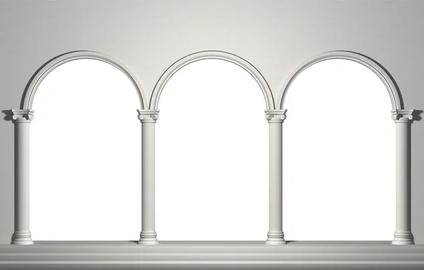 Arco com coluna — Fotografia de Stock