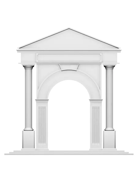 Arc with column — Stock Photo, Image