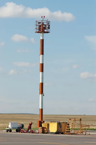 Lehká věž letiště — Stock fotografie