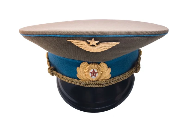 stock image Officer cap isolated on white