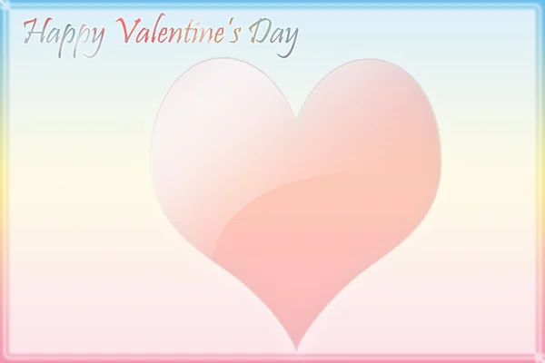Valentine karta — Stock fotografie