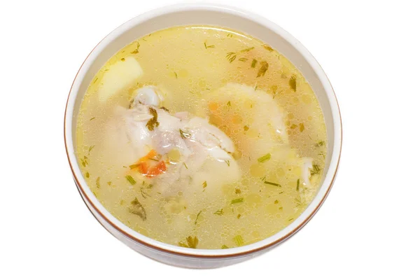 stock image Chicken soup