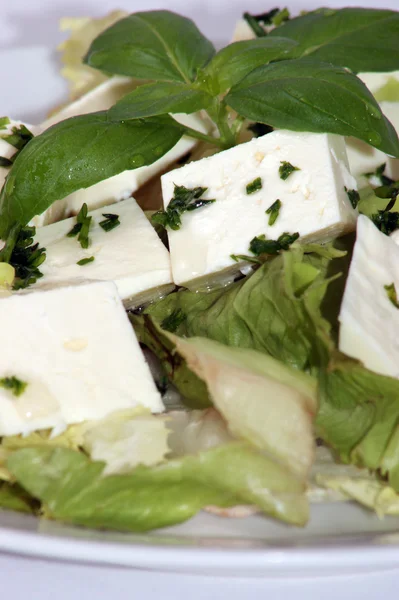 Средиземноморский салат — стоковое фото