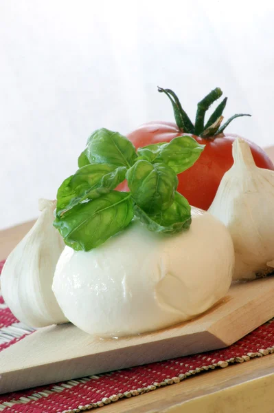 Finom mozzarella saláta — Stock Fotó