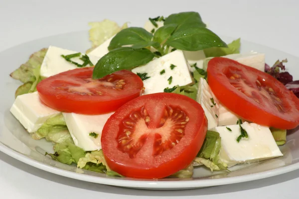 Mediterraner Salat — Stockfoto