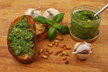 baget pesto ile çerez olarak