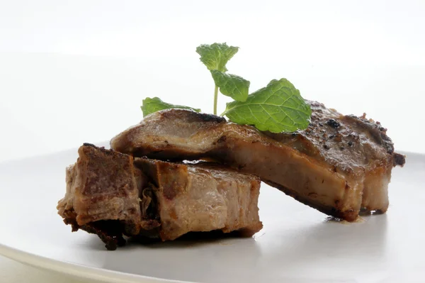 Szerves grillezett bárány karaj — Stock Fotó
