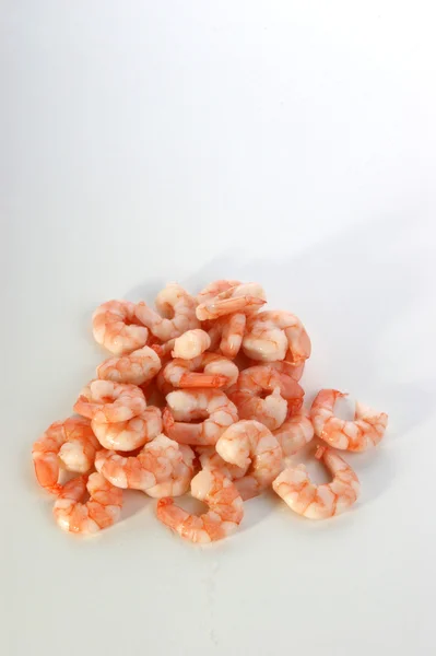 Some fresh organic prawns — Stock Photo, Image