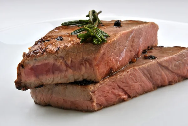 Grilovaný hovězí biftek — Stock fotografie