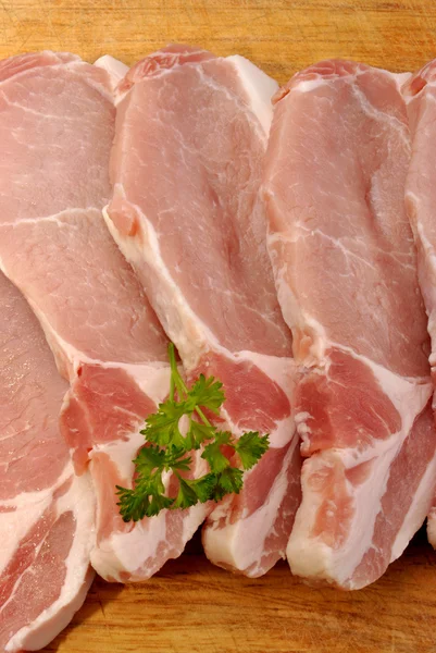 돼지고기와 파 슬 리 — 스톡 사진